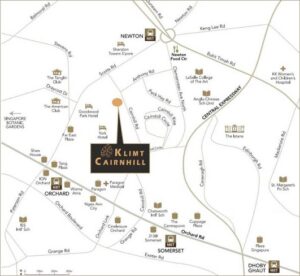klimt-cairnhill-condo-road-location-singapore
